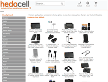 Tablet Screenshot of hedocell.com